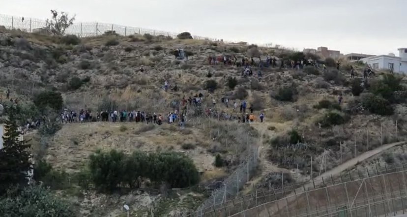 Maroc : des migrants subsahariens arrêtés près de l’enclave espagnole de Melilla