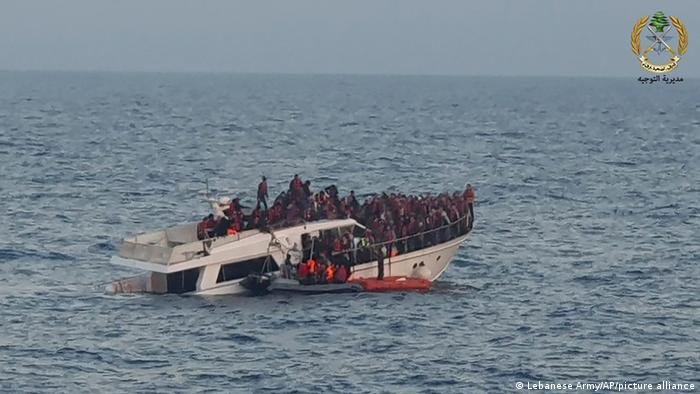 Le naufrage d’un bateau de migrants au large du Liban fait deux morts, 200 personnes secourues